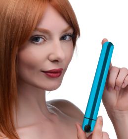 10x Slim Metallic Bullet  Blue