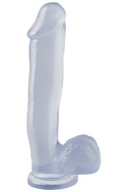 Basix Rubber Works 12 Inch Dong With Suction Cup