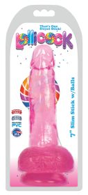 Lollicock 7 Inch Slim Stick With Balls