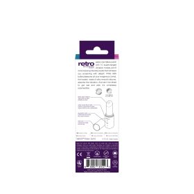 Retro Rechargeable Bullet  Purple