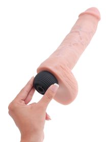 King Cock 9 Inch Squirting Cock With Balls