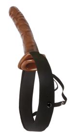 Fetish Fantasy Series 10 Inch Chocolate Dream Hollow Strap on