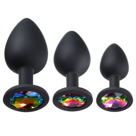 Cloud 9 Novelties Gems Silicone Anal Plug